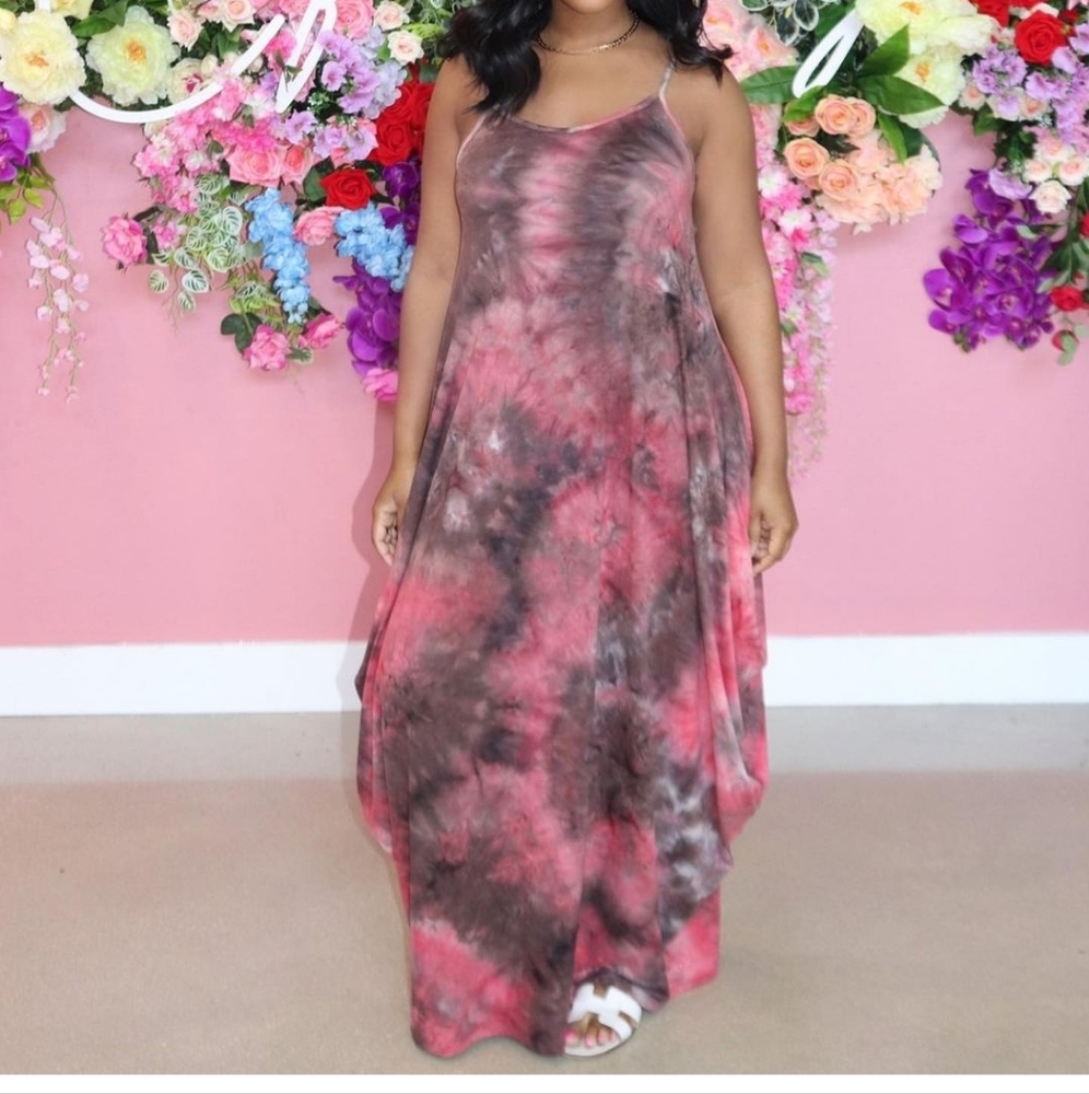 Tie Dye Maxi Dress